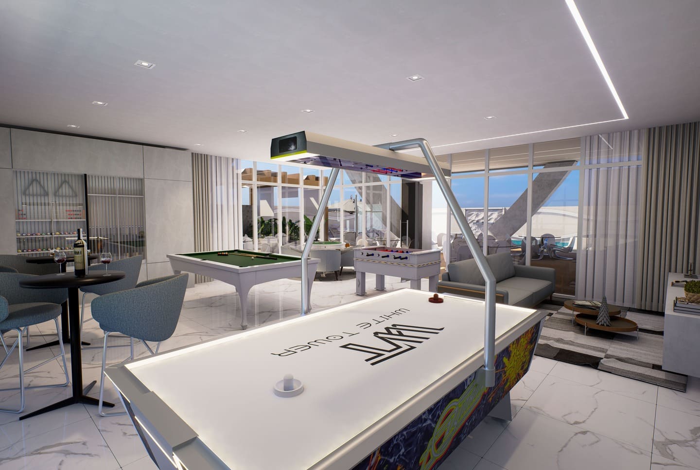 Area de lazer 9 do White Tower em Porto Belo SC