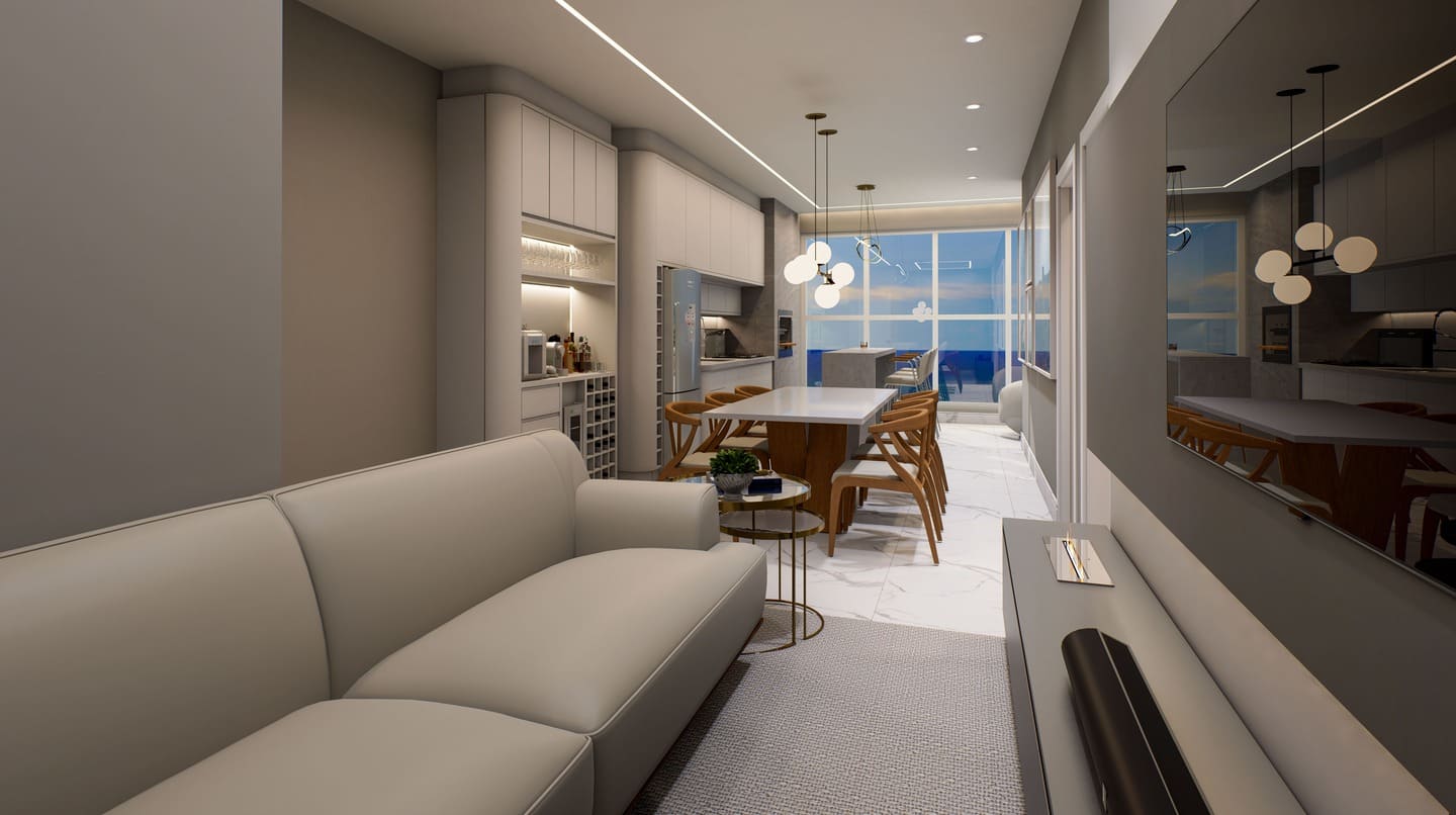 Render 4 do White Tower em Porto Belo SC
