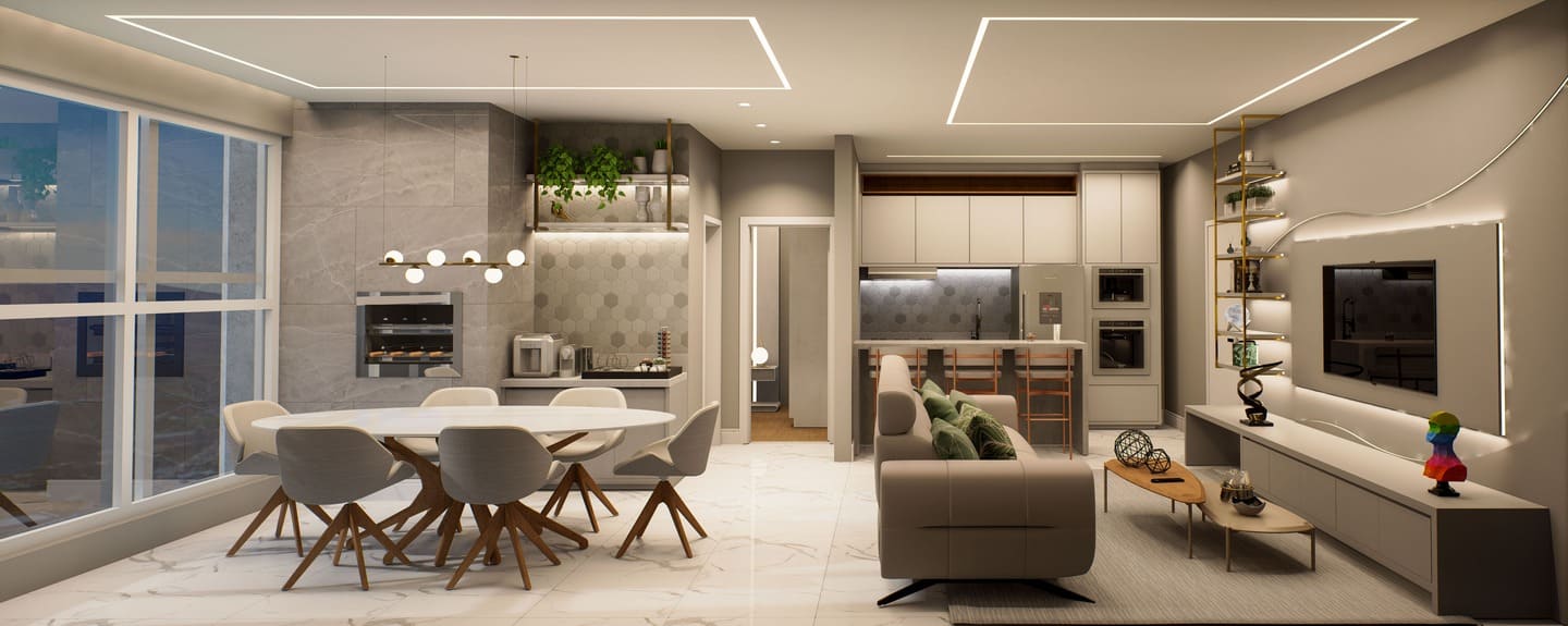 Render 9 do White Tower em Porto Belo SC