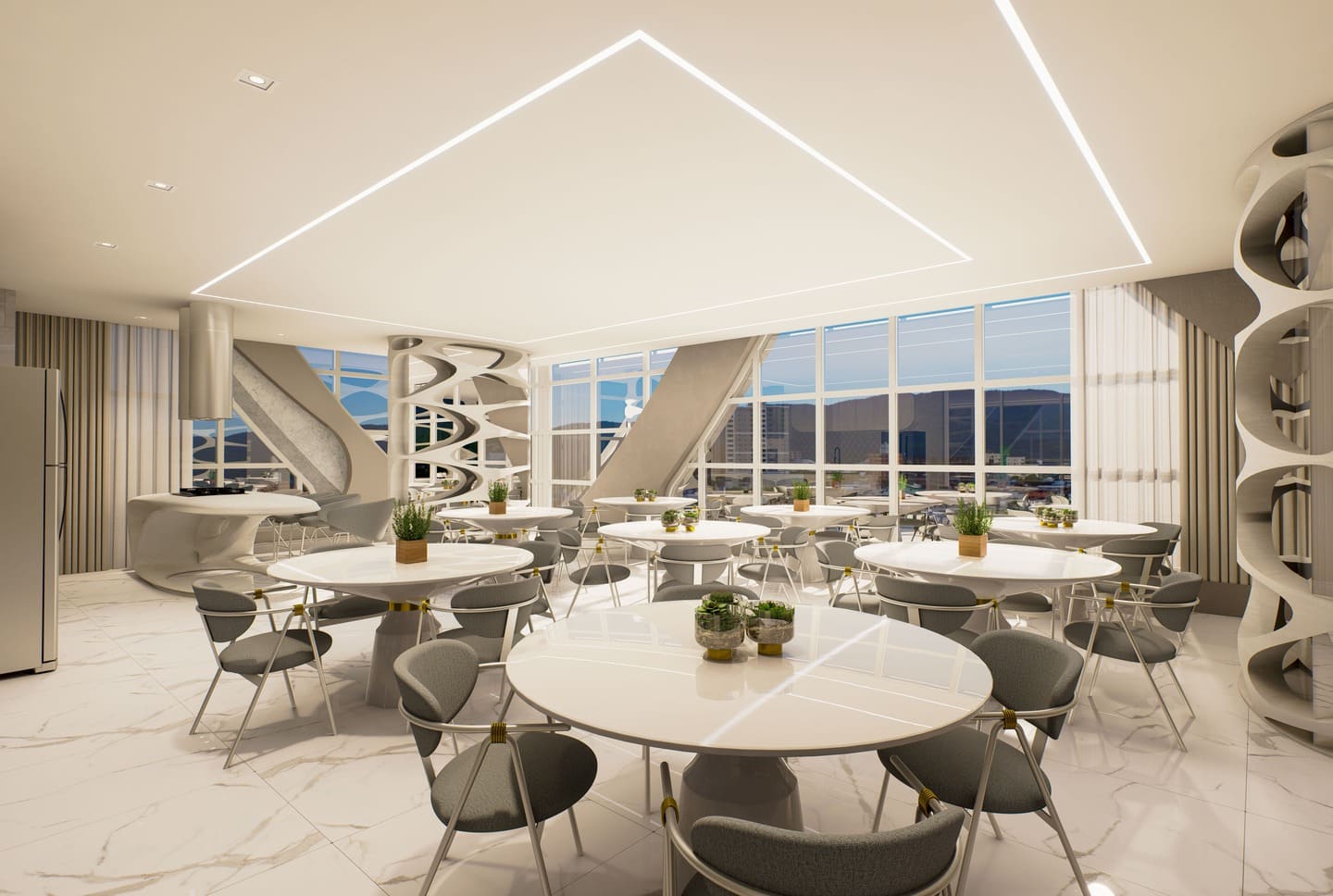 Area de lazer 7 do White Tower em Porto Belo SC