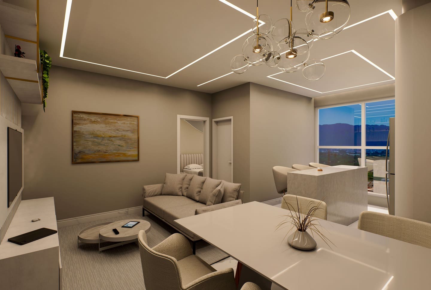 Render 11 do White Tower em Porto Belo SC