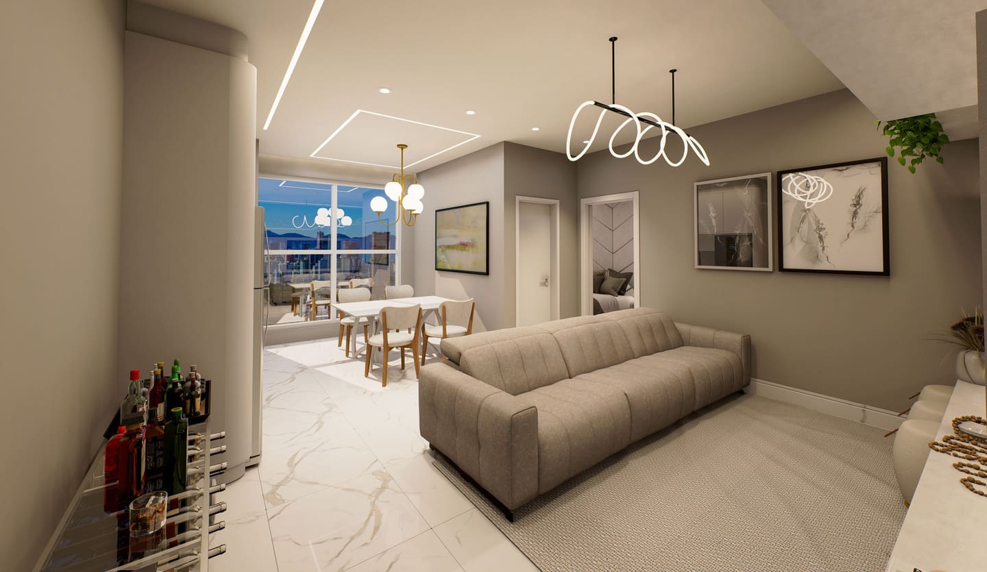Render 2 do White Tower em Porto Belo SC