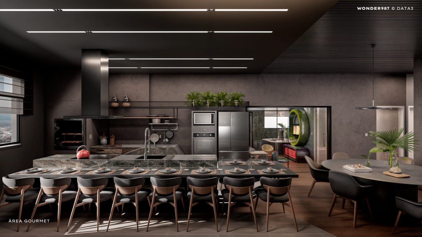 Render 3 do Wonder 987 em Porto Belo SC
