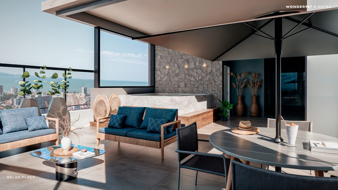 Area de lazer 3 do Wonder 987 em Porto Belo SC