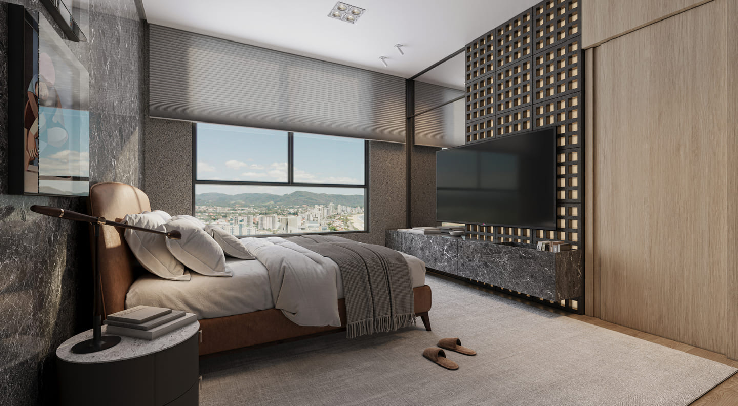 Render 6 do Zion Tower em Porto Belo SC