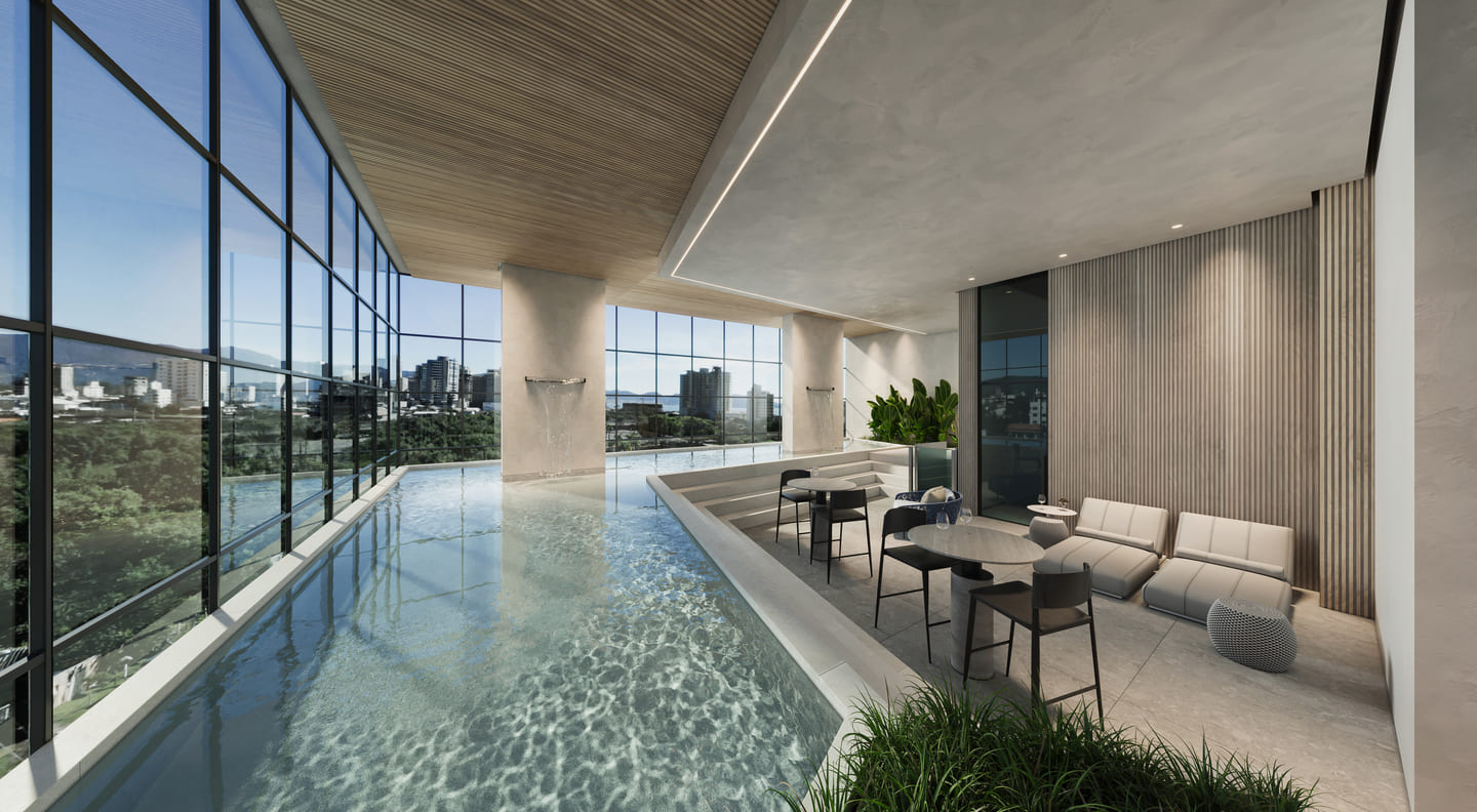 Render 16 do Zion Tower em Porto Belo SC