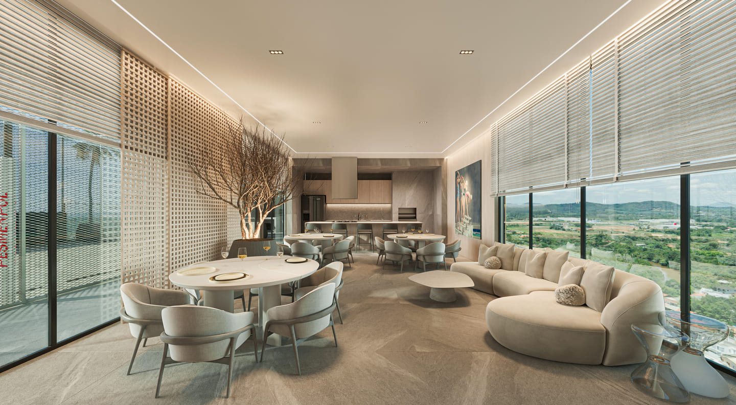 Render 17 do Zion Tower em Porto Belo SC