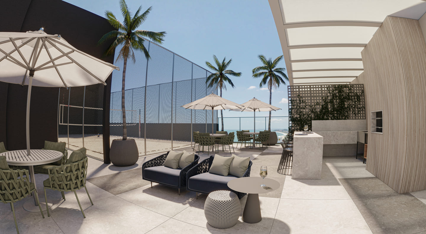 Render 11 do Zion Tower em Porto Belo SC
