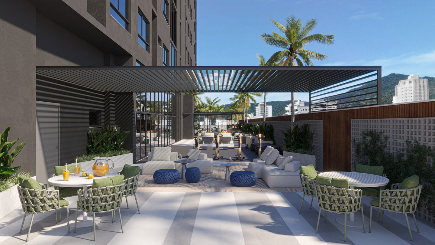 Render 13 do Zion Tower em Porto Belo SC