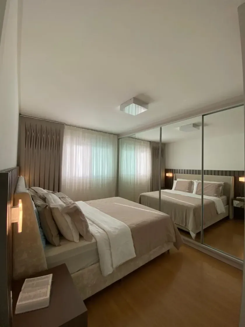 Apartamento mobiliado com 1 dormitório e 1 vaga de garagem no bairro Ariribá em Balneário Camboriú — foto 3