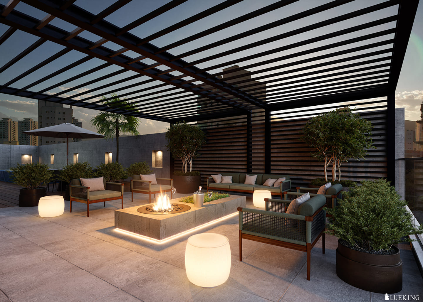 Area de lazer 1 do Aimè Residence em Porto Belo SC