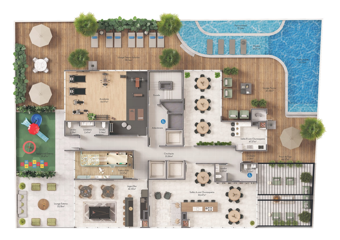 Planta 2 do Aimè Residence em Porto Belo SC