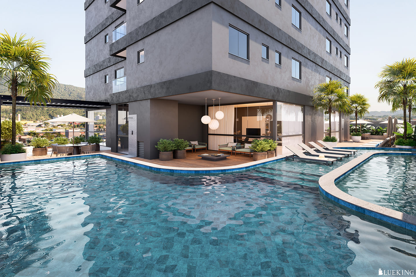 Render 1 do Aimè Residence em Porto Belo SC