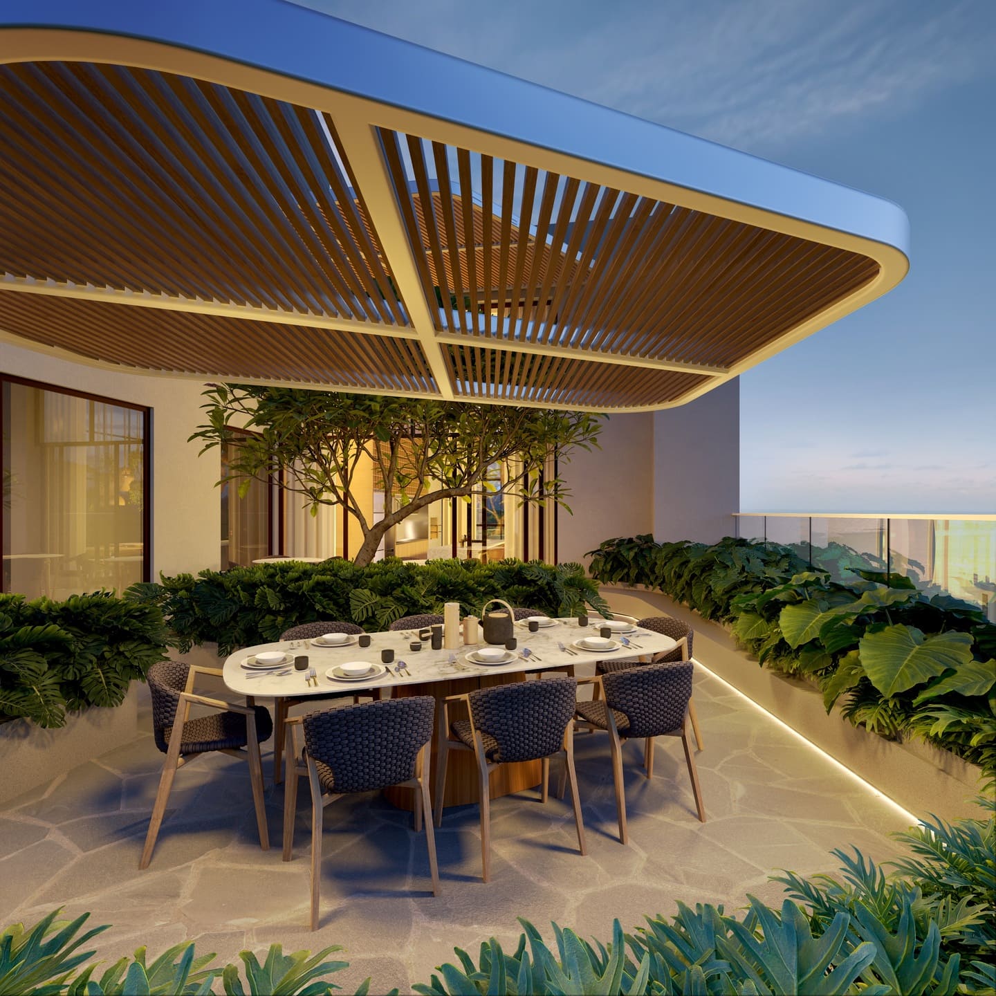 Area de lazer 4 do Alma Seahouses em Porto Belo SC