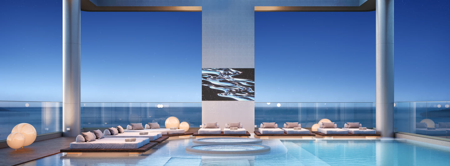 Render 1 do Arium em Porto Belo SC