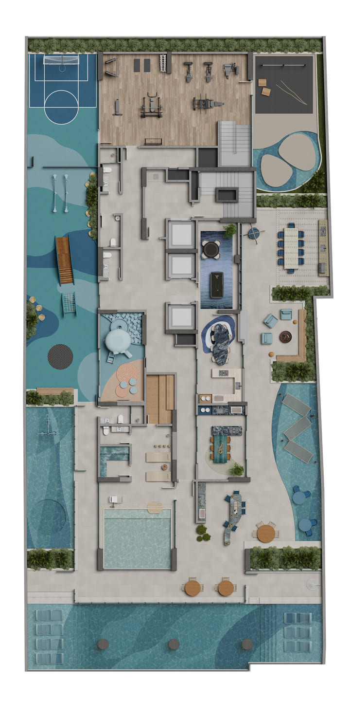 Planta 2 do Arium em Porto Belo SC