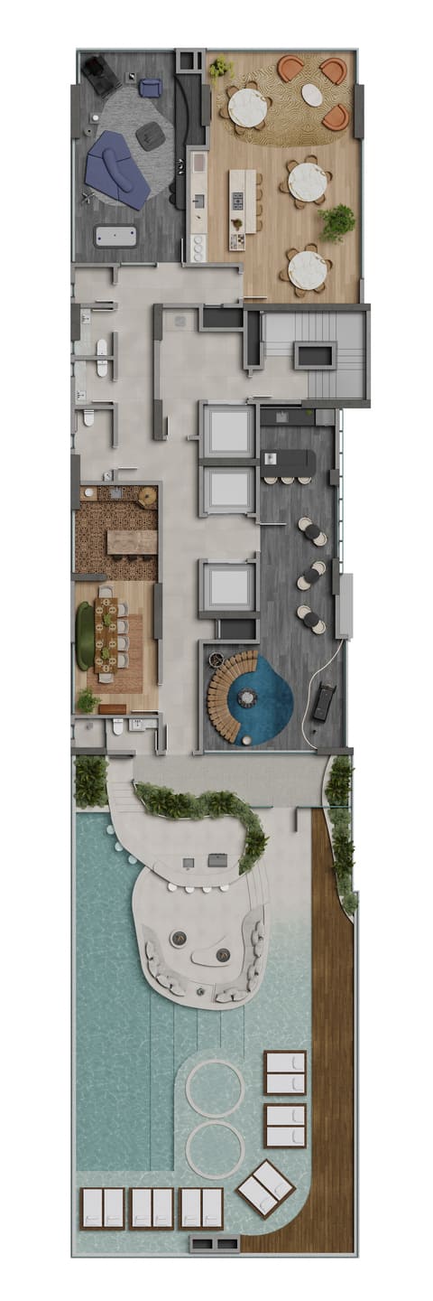 Planta 3 do Arium em Porto Belo SC
