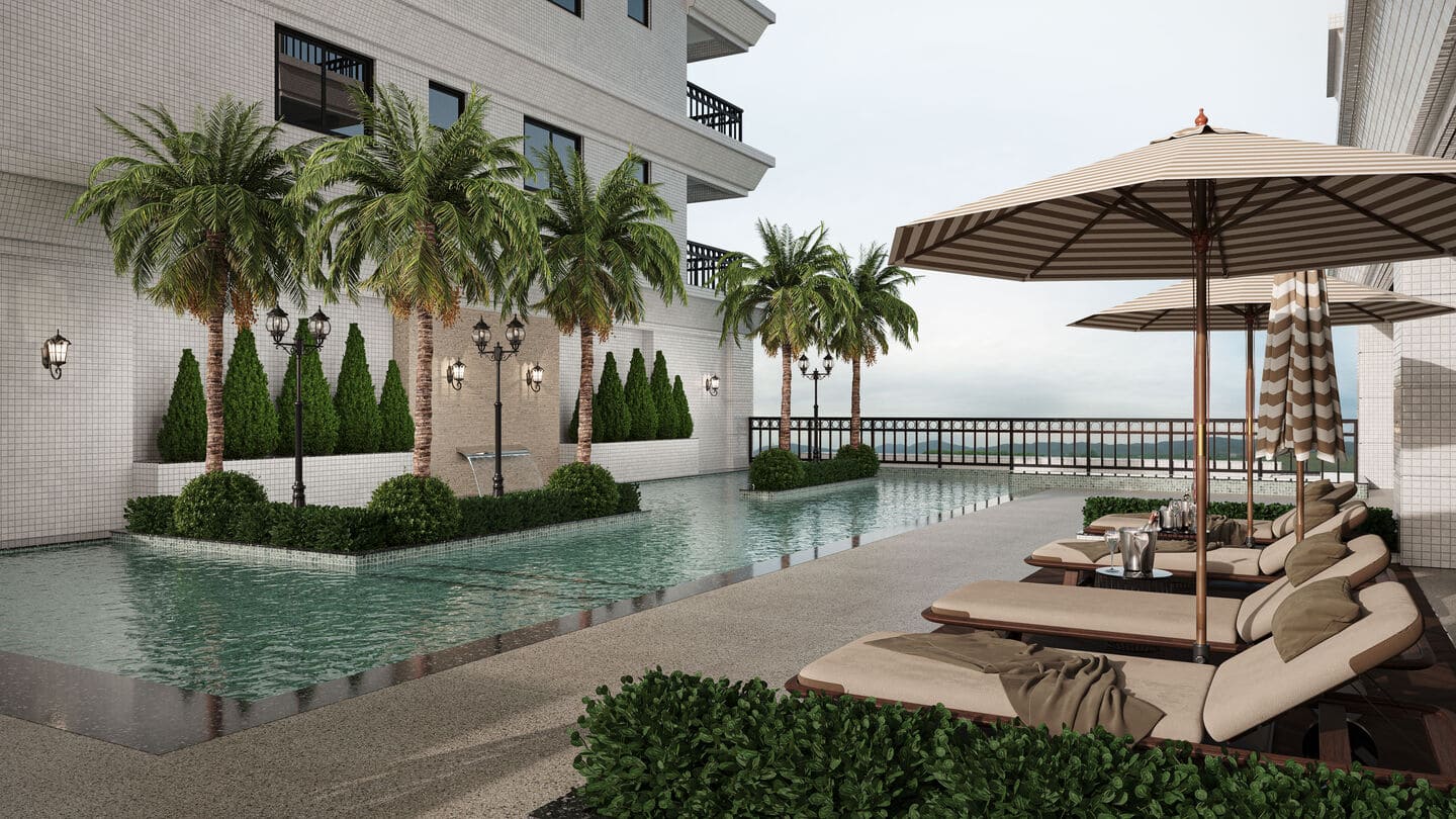 Render 1 do Artcon Towers Residence em Porto Belo SC