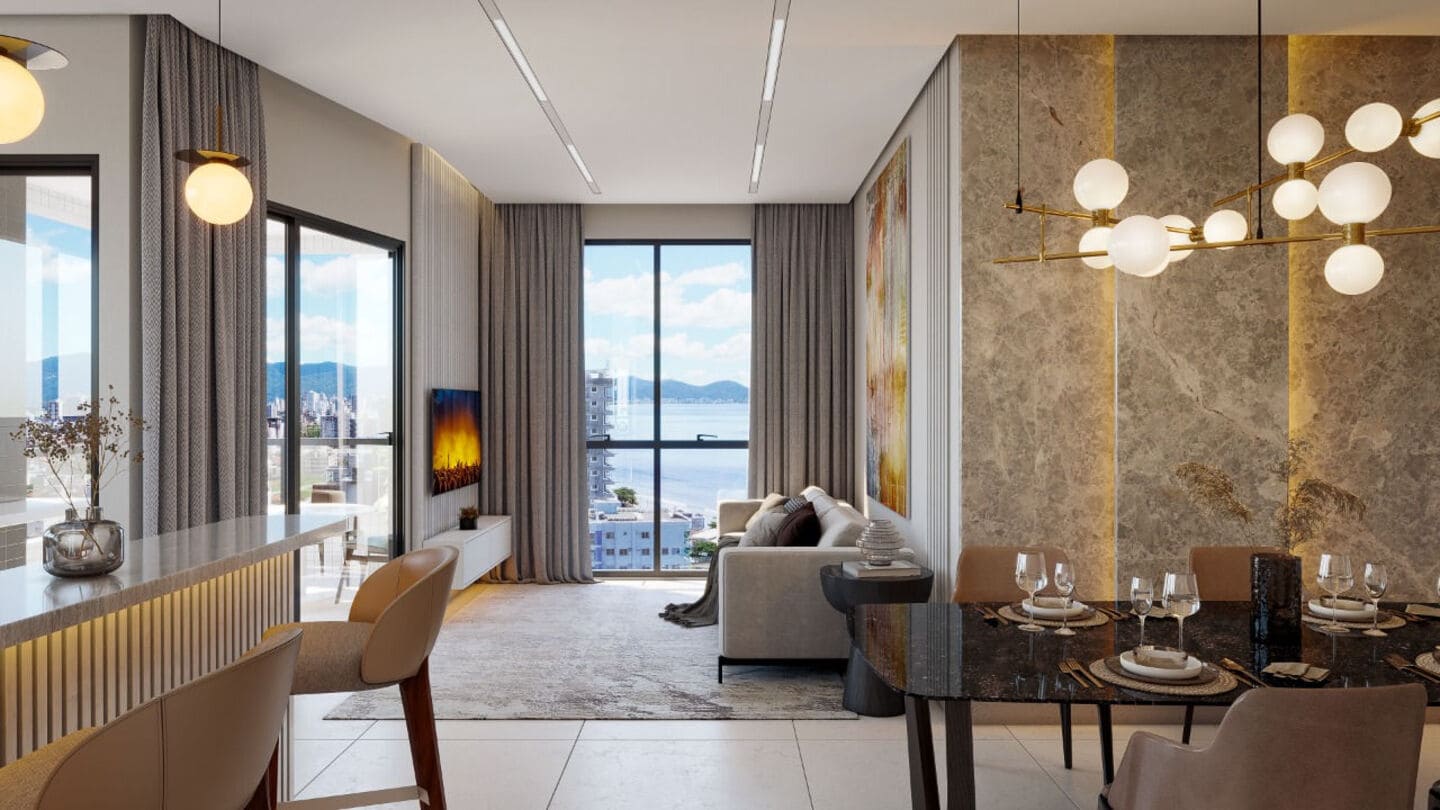 Render 5 do Axplenium Residence em Porto Belo SC