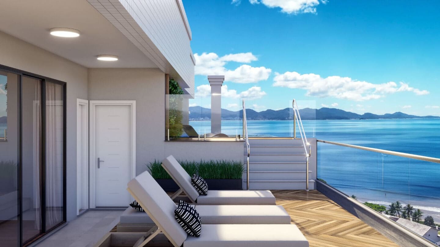 Render 1 do Axplenium Residence em Porto Belo SC