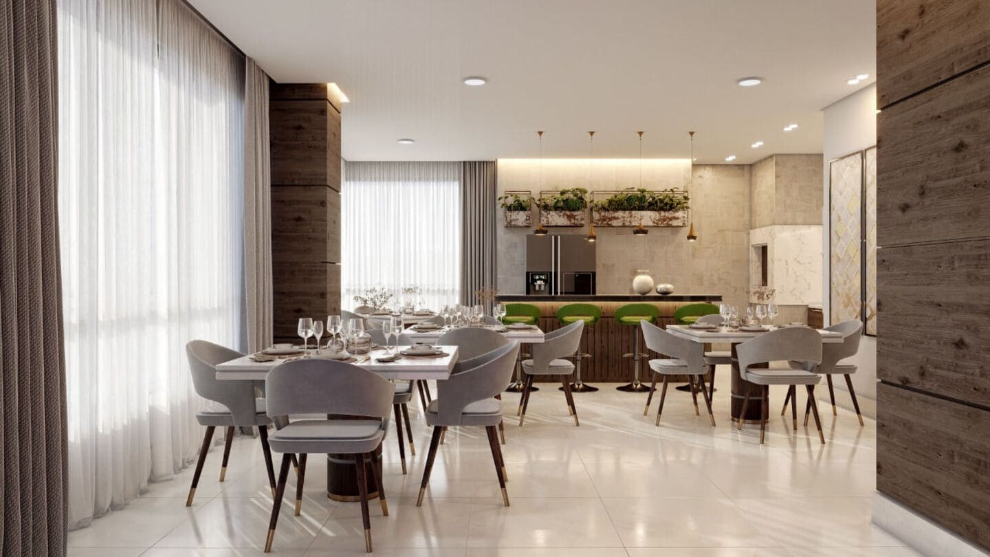 Render 4 do Axplenium Residence em Porto Belo SC