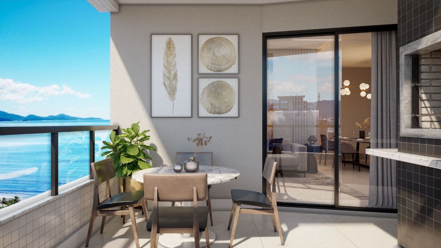 Render 3 do Axplenium Residence em Porto Belo SC