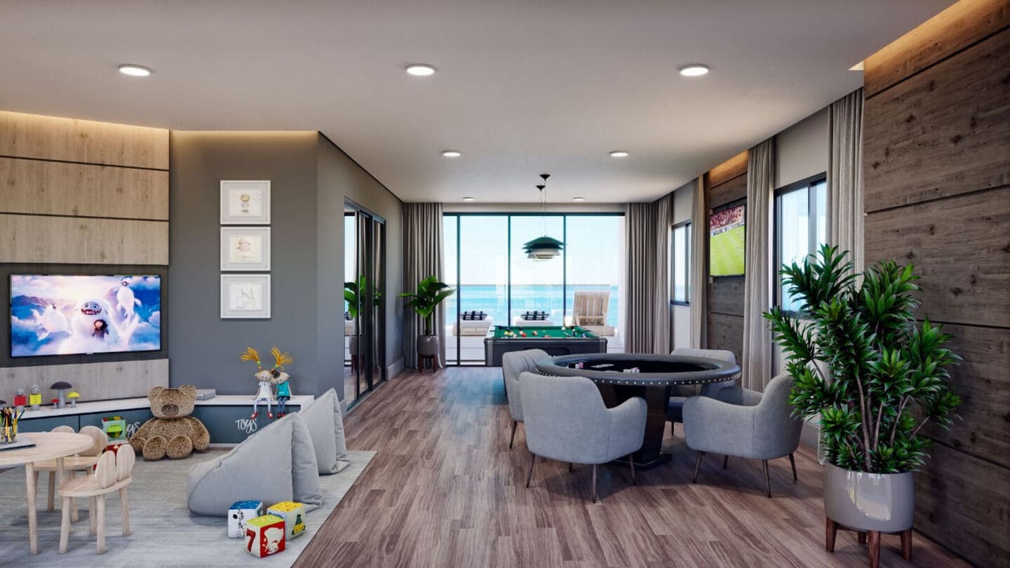 Render 6 do Axplenium Residence em Porto Belo SC