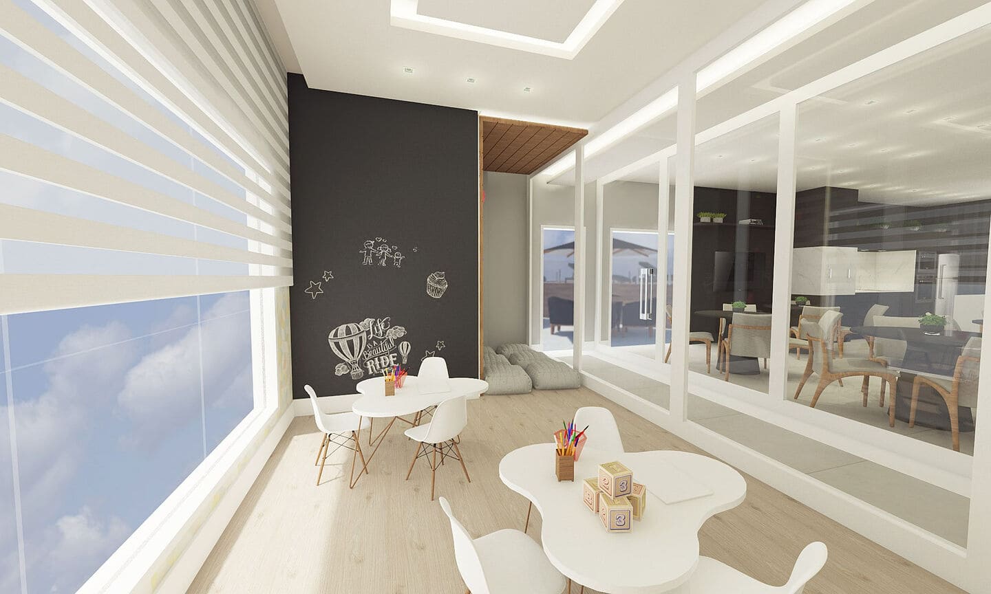 Area de lazer 5 do Baden Baden Residence em Porto Belo SC