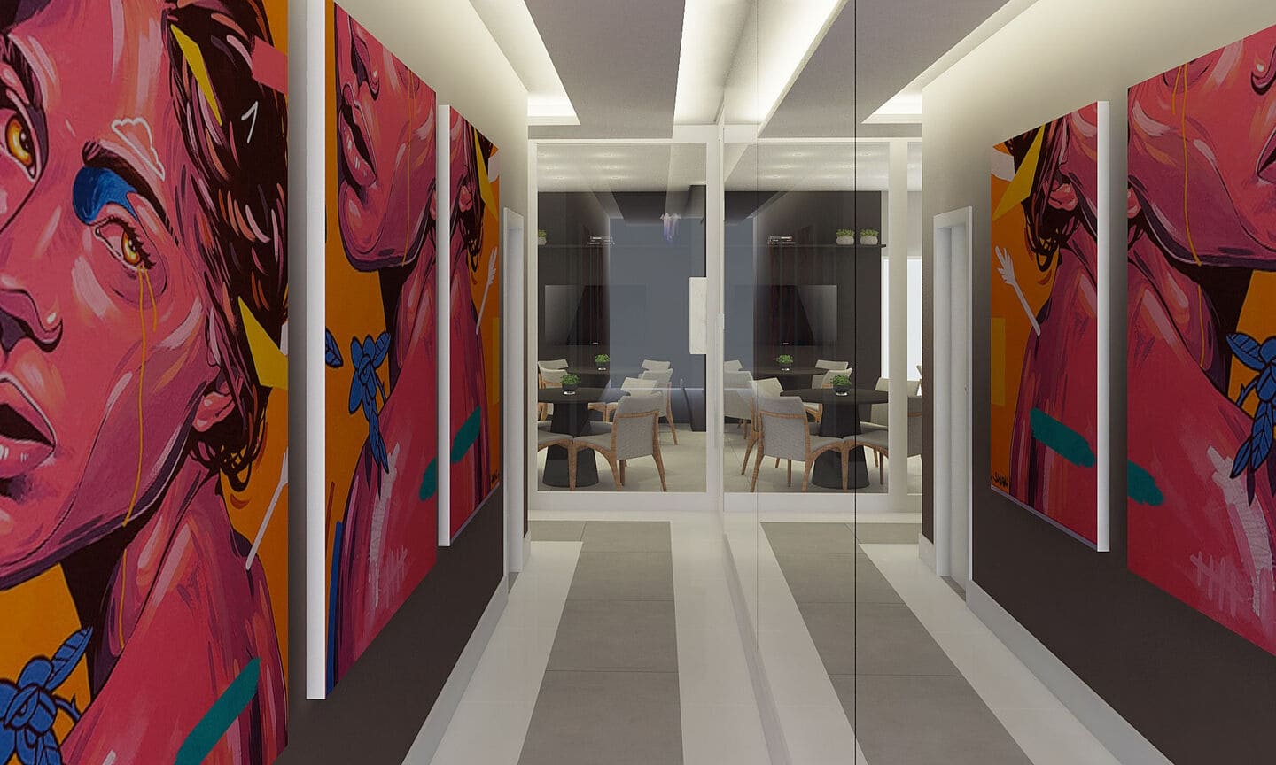 Area de lazer 2 do Baden Baden Residence em Porto Belo SC