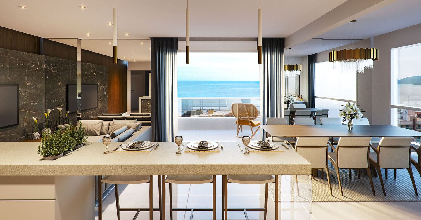 Render 2 do Baden Baden Residence em Porto Belo SC