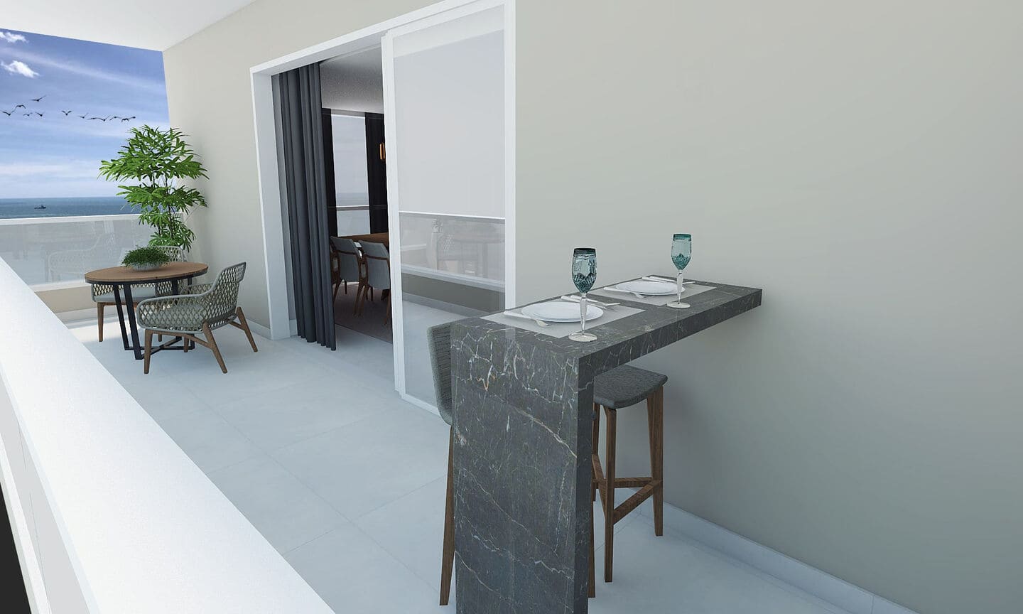 Area de lazer 4 do Baden Baden Residence em Porto Belo SC