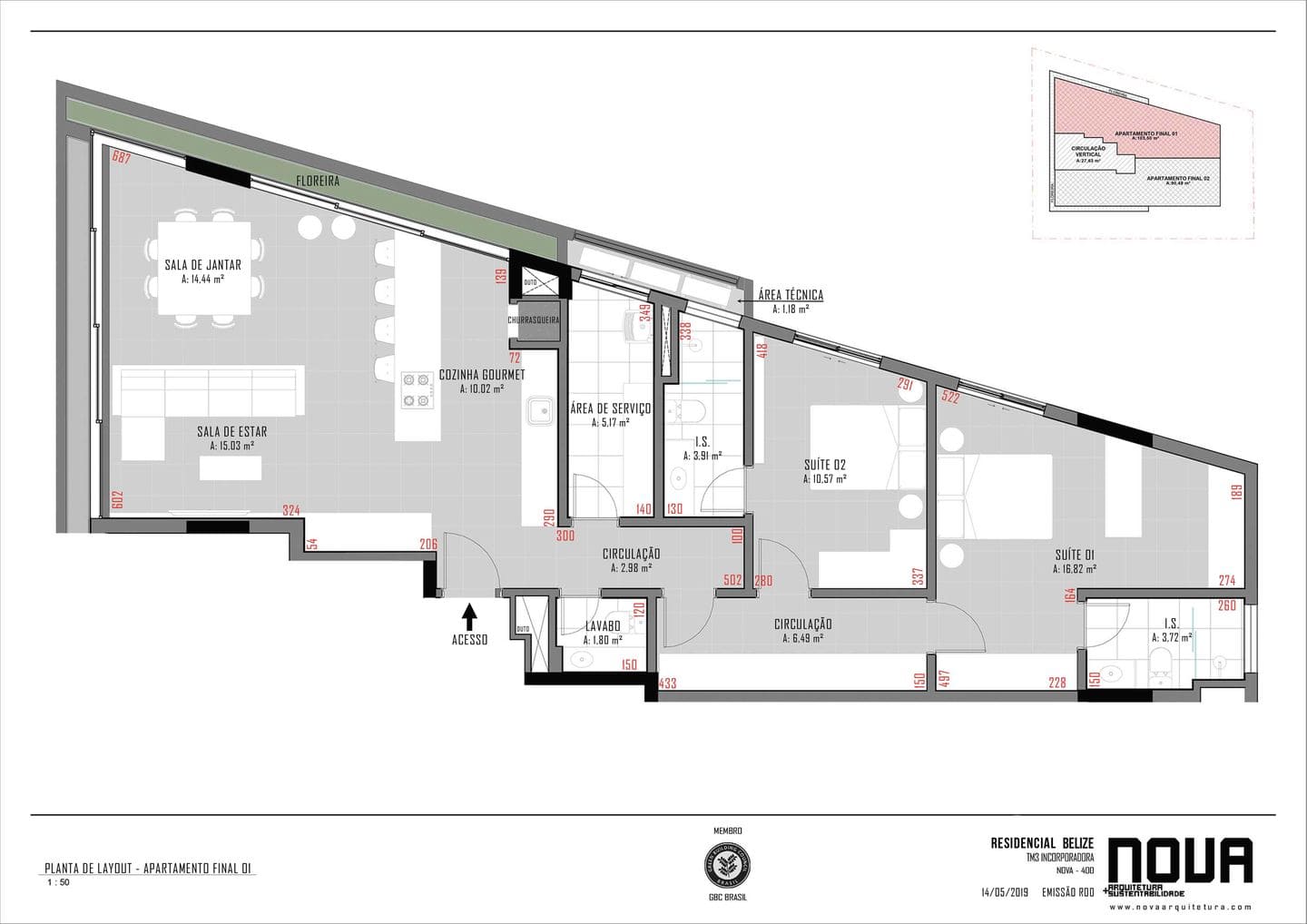 Area de lazer 3 do Belize Residence em Porto Belo SC
