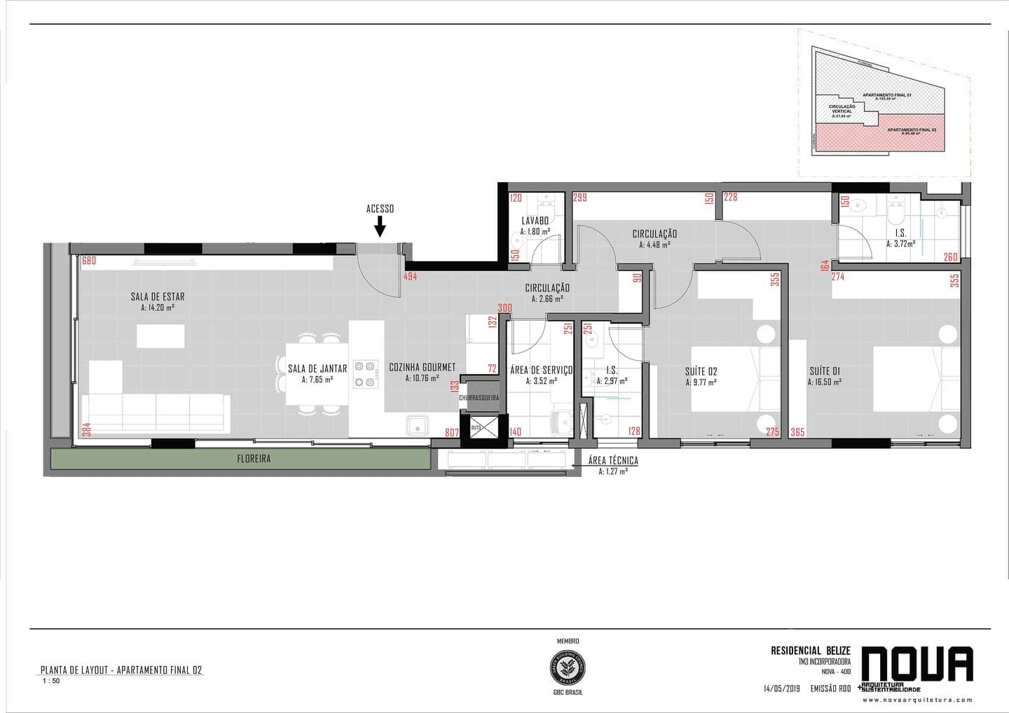 Area de lazer 1 do Belize Residence em Porto Belo SC