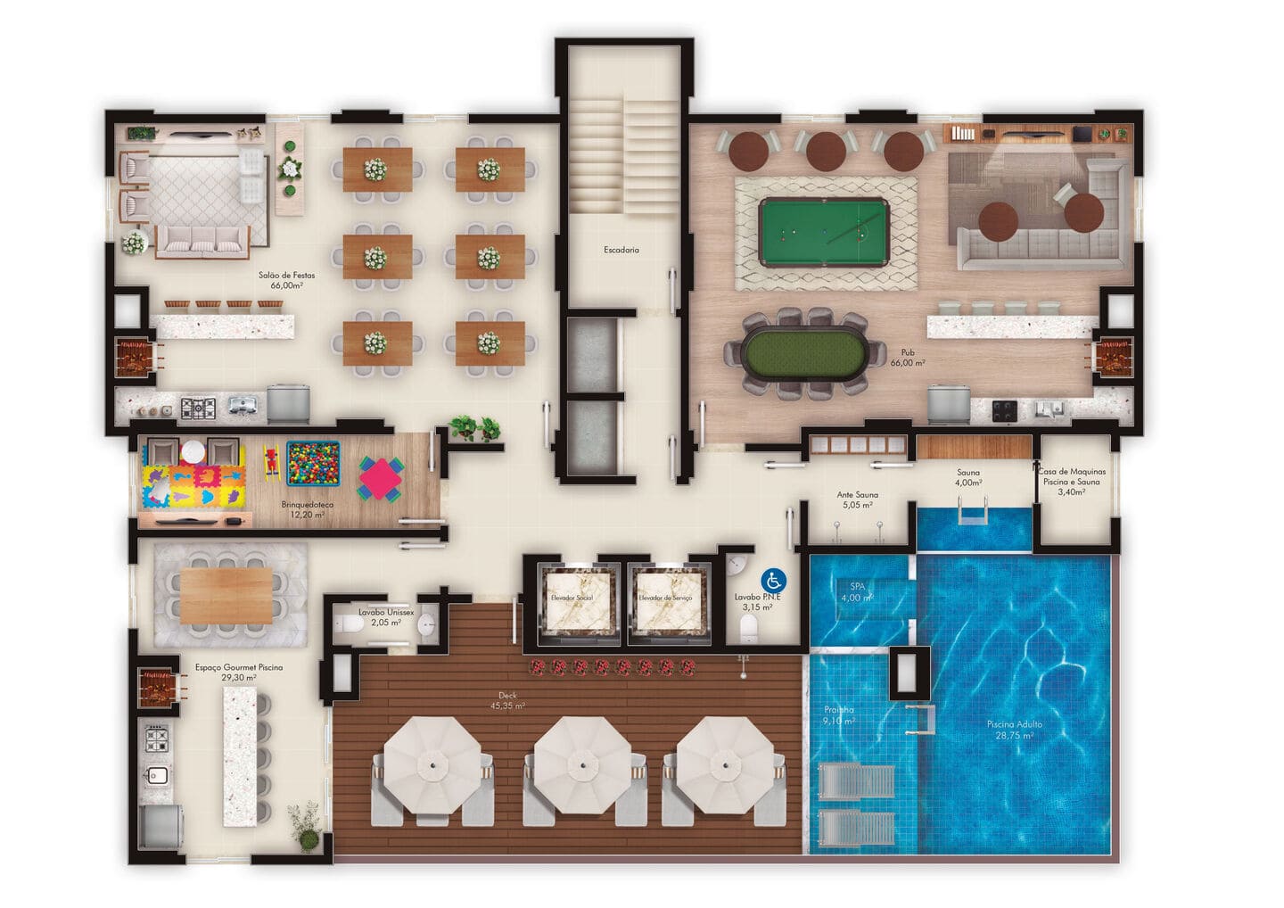 Planta 2 do Bellagio Palace em Porto Belo SC