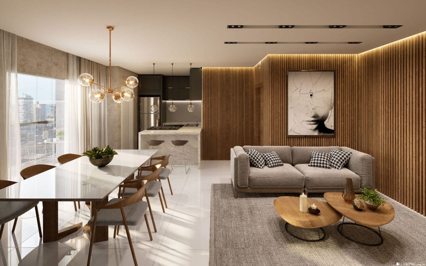 Render 2 do Bellagio Palace em Porto Belo SC