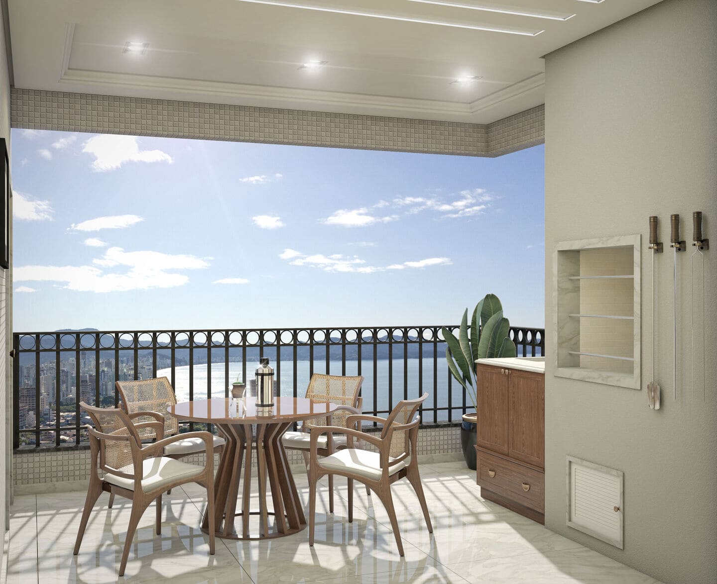 Render 3 do Belle Èpoque Residence em Porto Belo SC