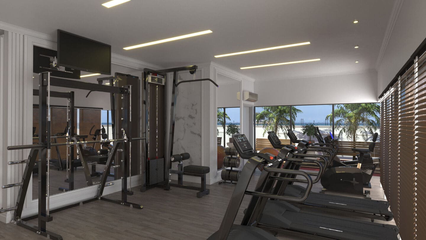 Area de lazer 7 do Belle Èpoque Residence em Porto Belo SC