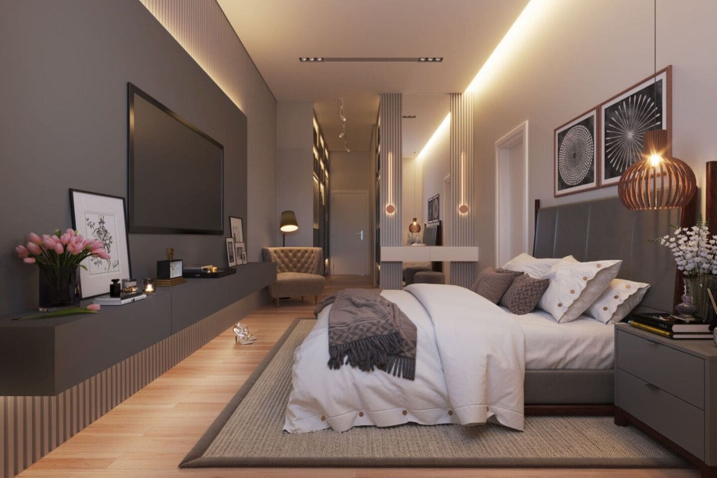 Render 3 do Bilbao House em Porto Belo SC
