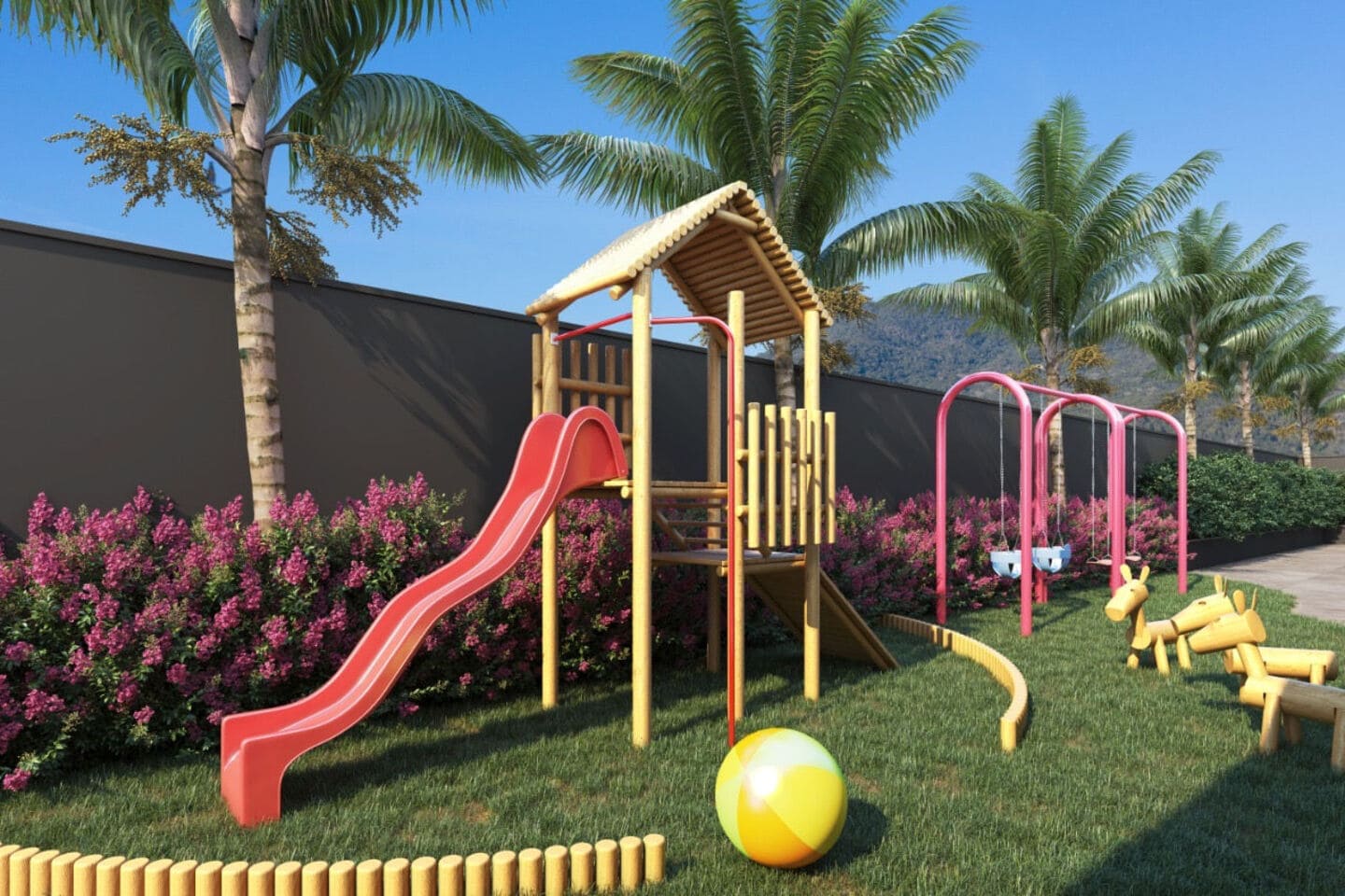 Area de lazer 4 do Bilbao House em Porto Belo SC