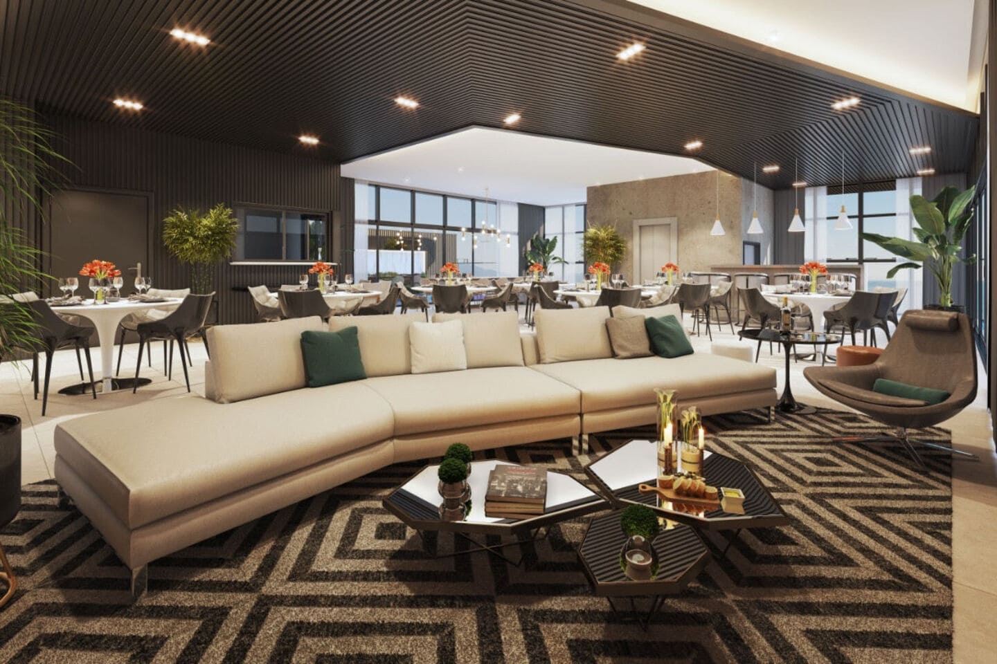 Area de lazer 2 do Bilbao House em Porto Belo SC