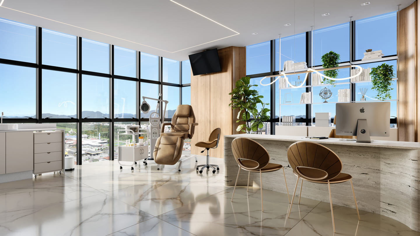 Render 5 do Brickell Business em Porto Belo SC