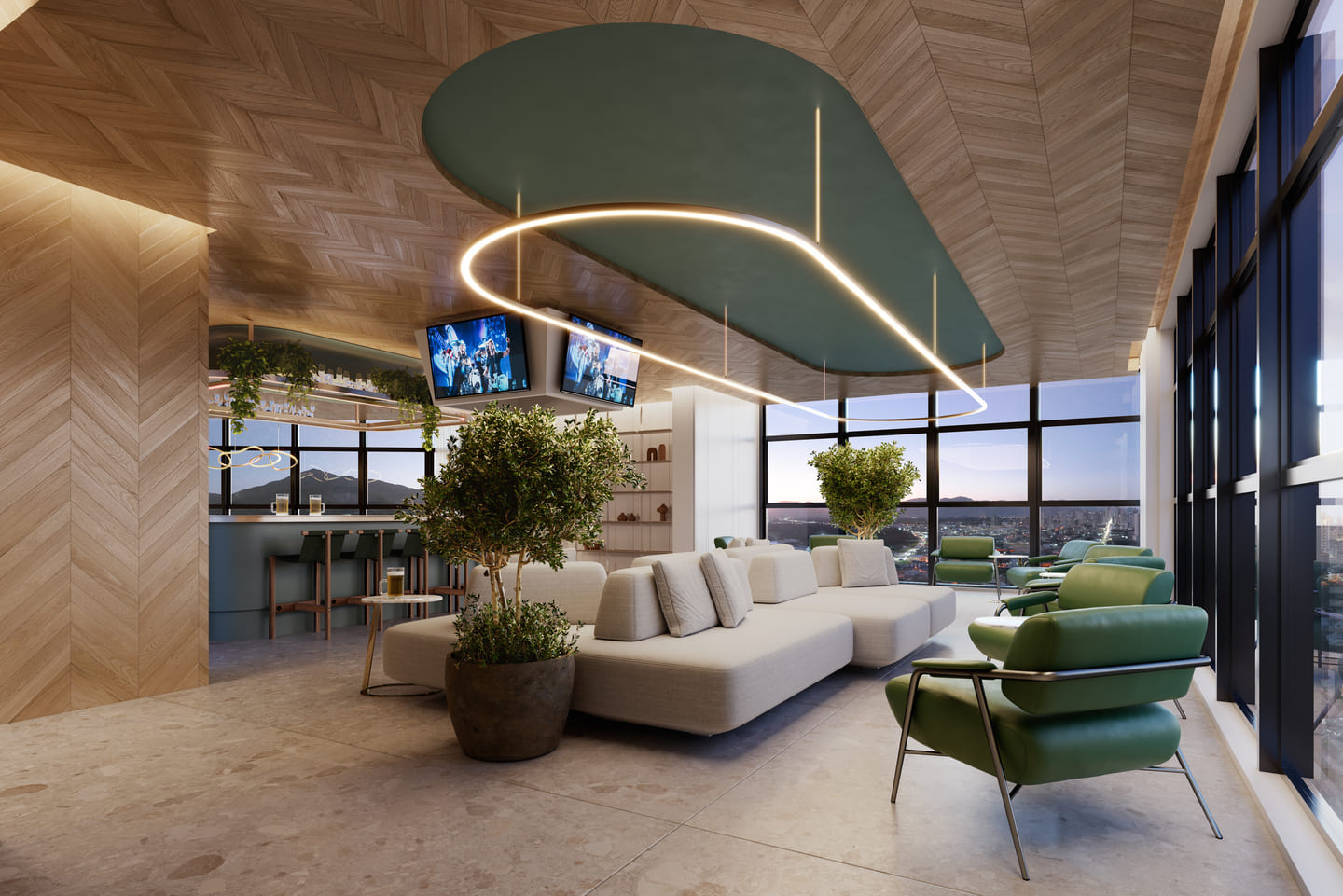 Render 11 do Brickell Business em Porto Belo SC