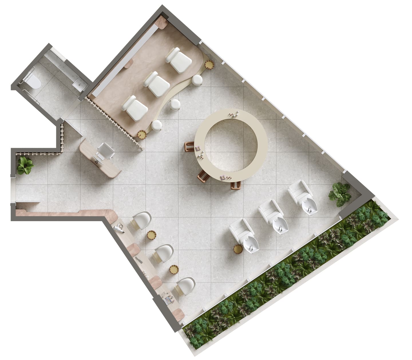 Area de lazer 5 do Brickell Business em Porto Belo SC