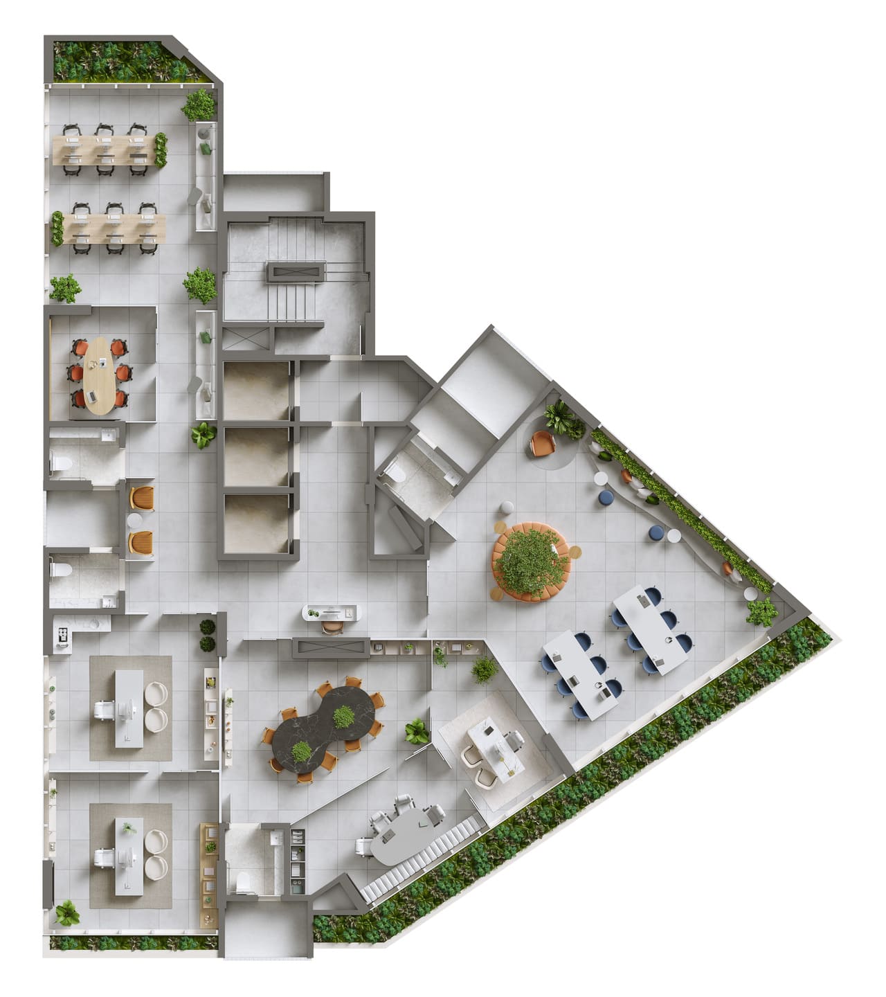 Area de lazer 3 do Brickell Business em Porto Belo SC