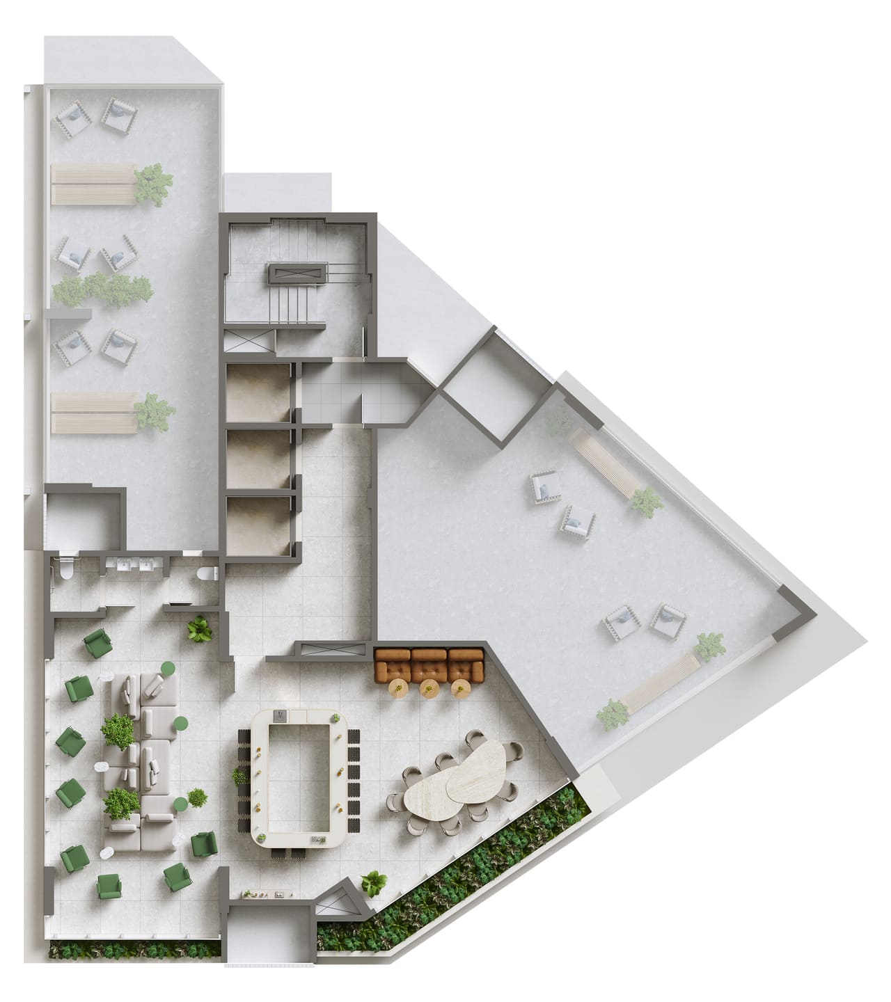 Area de lazer 6 do Brickell Business em Porto Belo SC