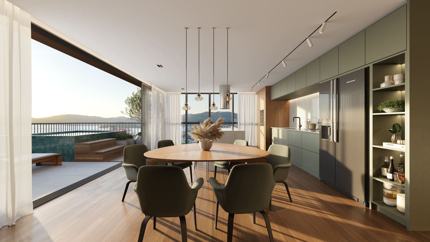 Render 3 do Bris Residence em Porto Belo SC