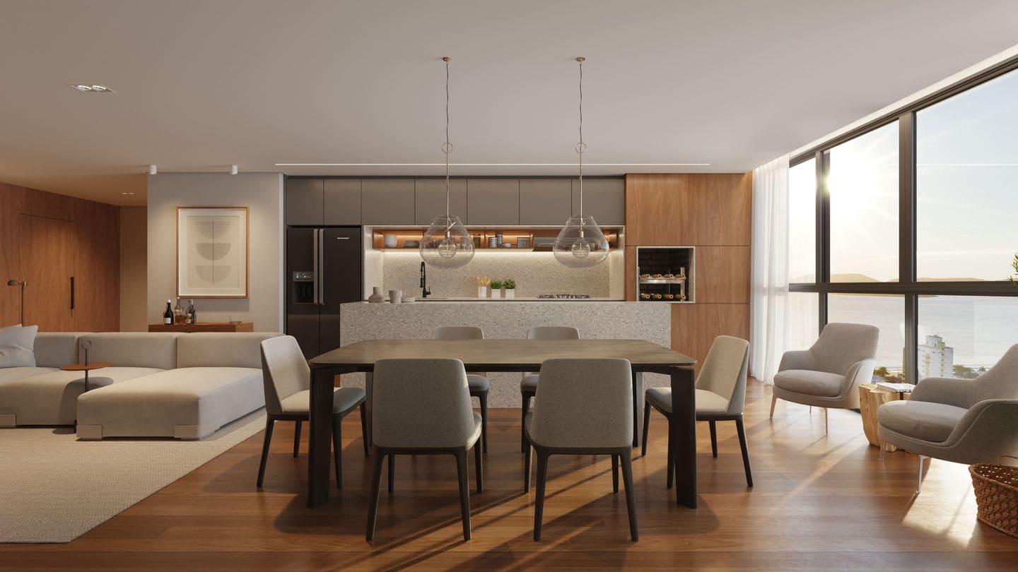 Render 5 do Bris Residence em Porto Belo SC