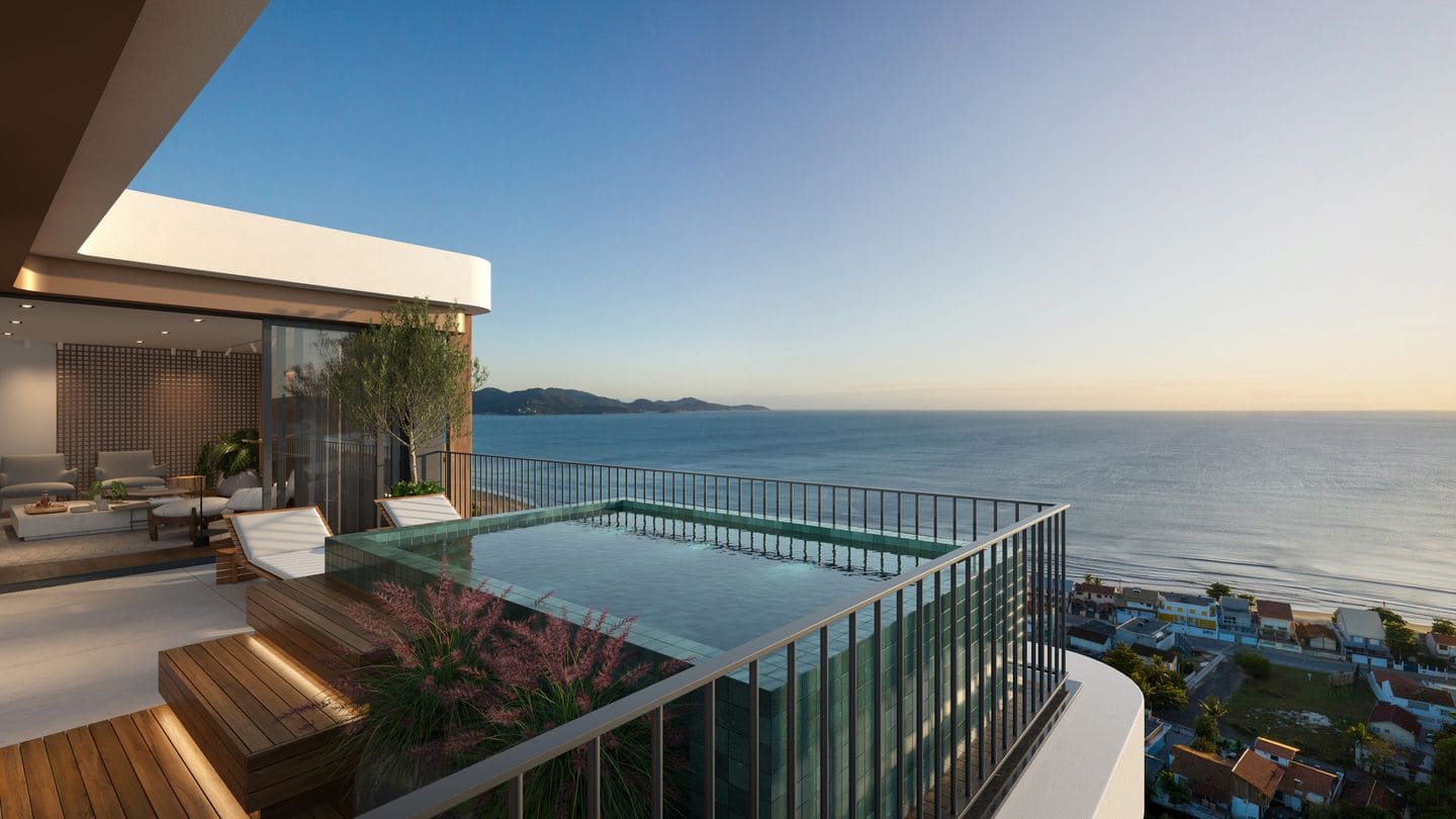 Area de lazer 2 do Bris Residence em Porto Belo SC