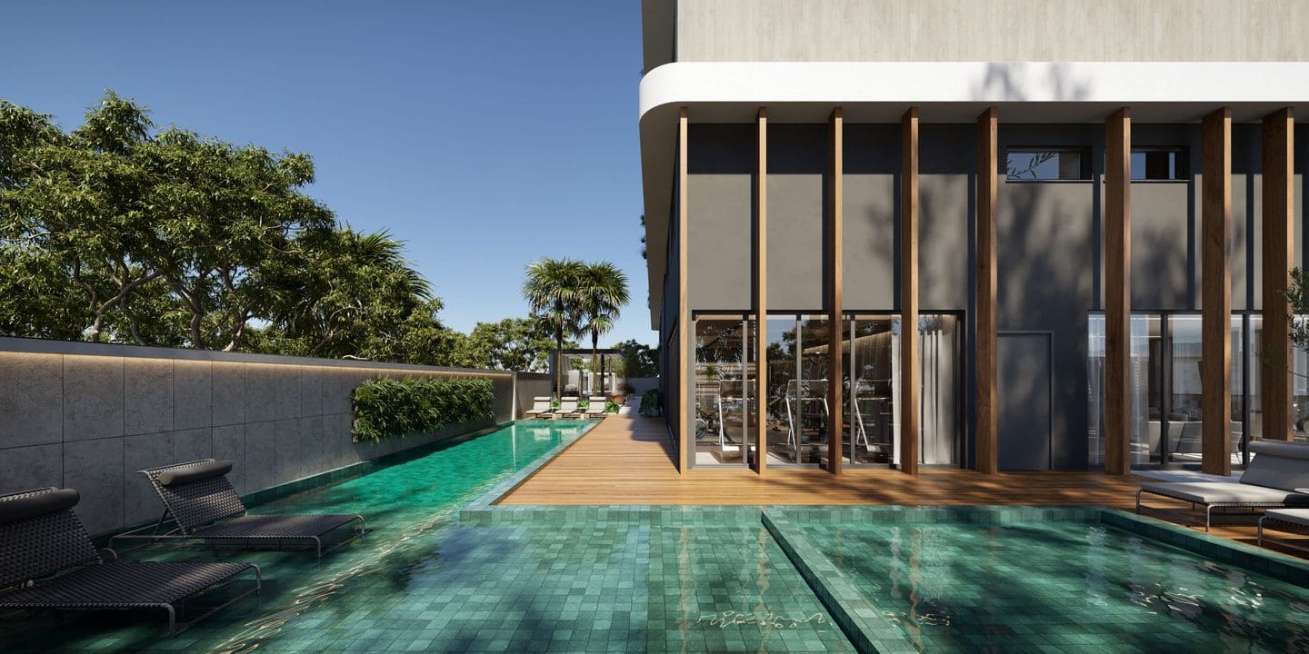 Area de lazer 3 do Bris Residence em Porto Belo SC