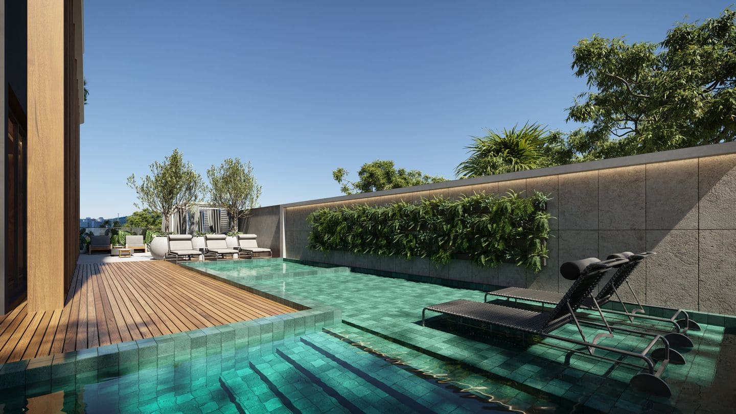 Render 1 do Bris Residence em Porto Belo SC